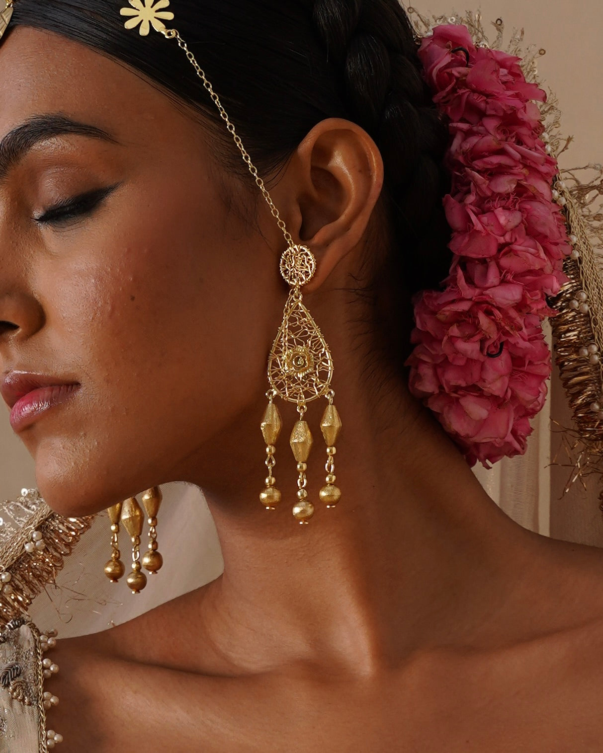 Saanjh – Santhal Floral Earrings