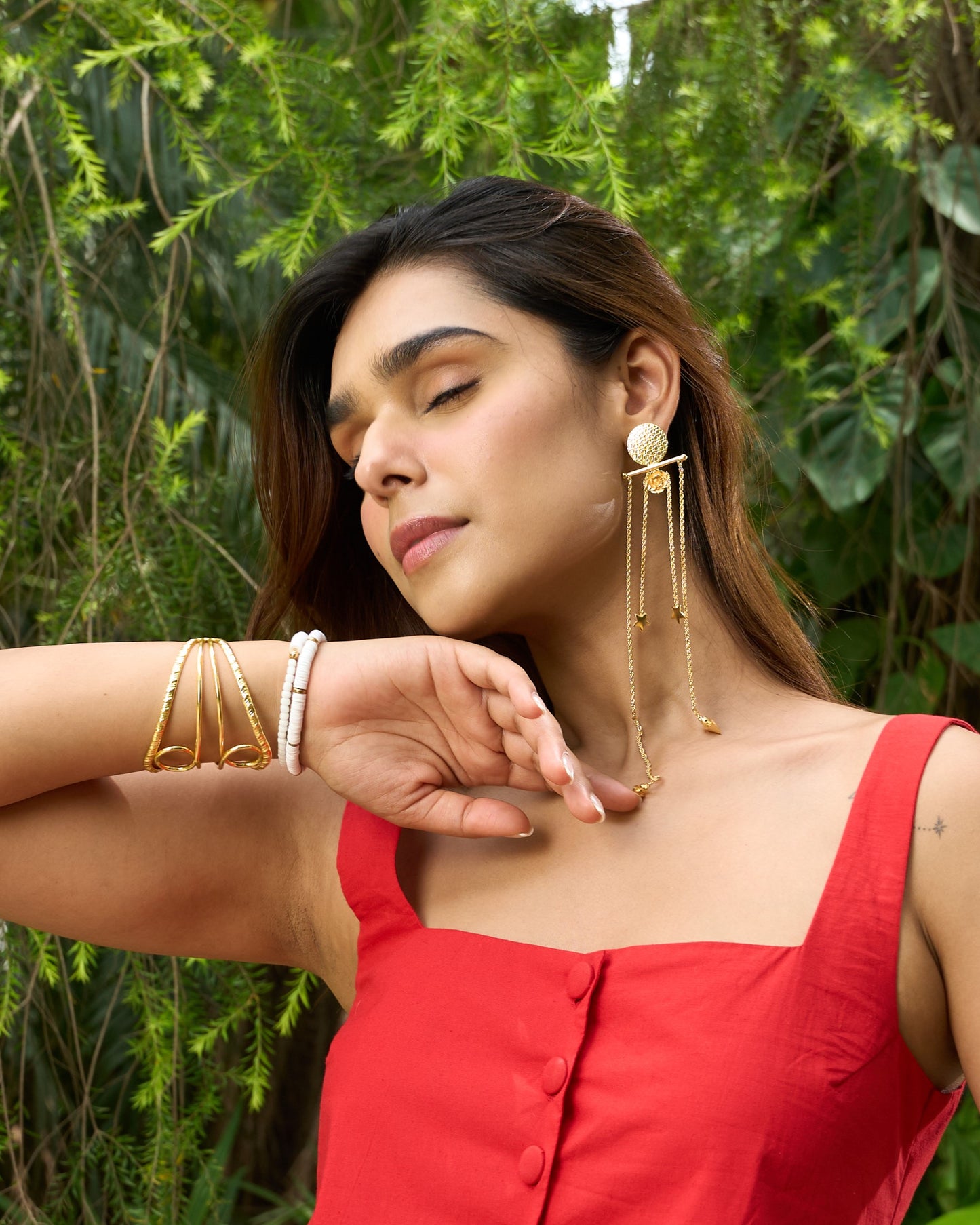 Tara celestial glow earrings