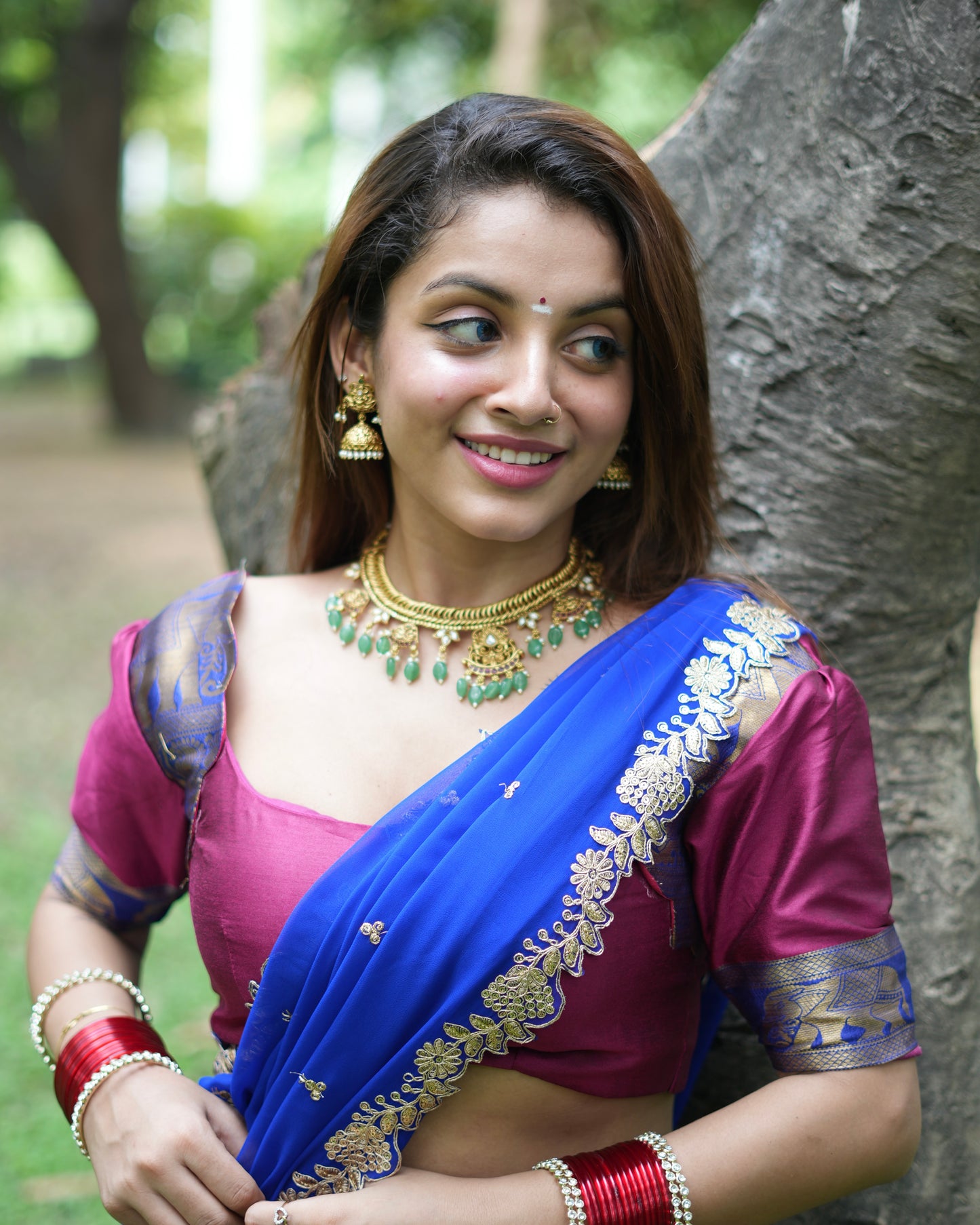 Devika temple necklace