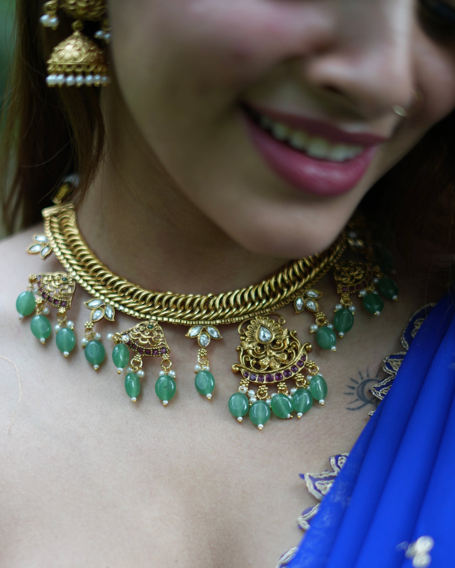 Devika temple necklace