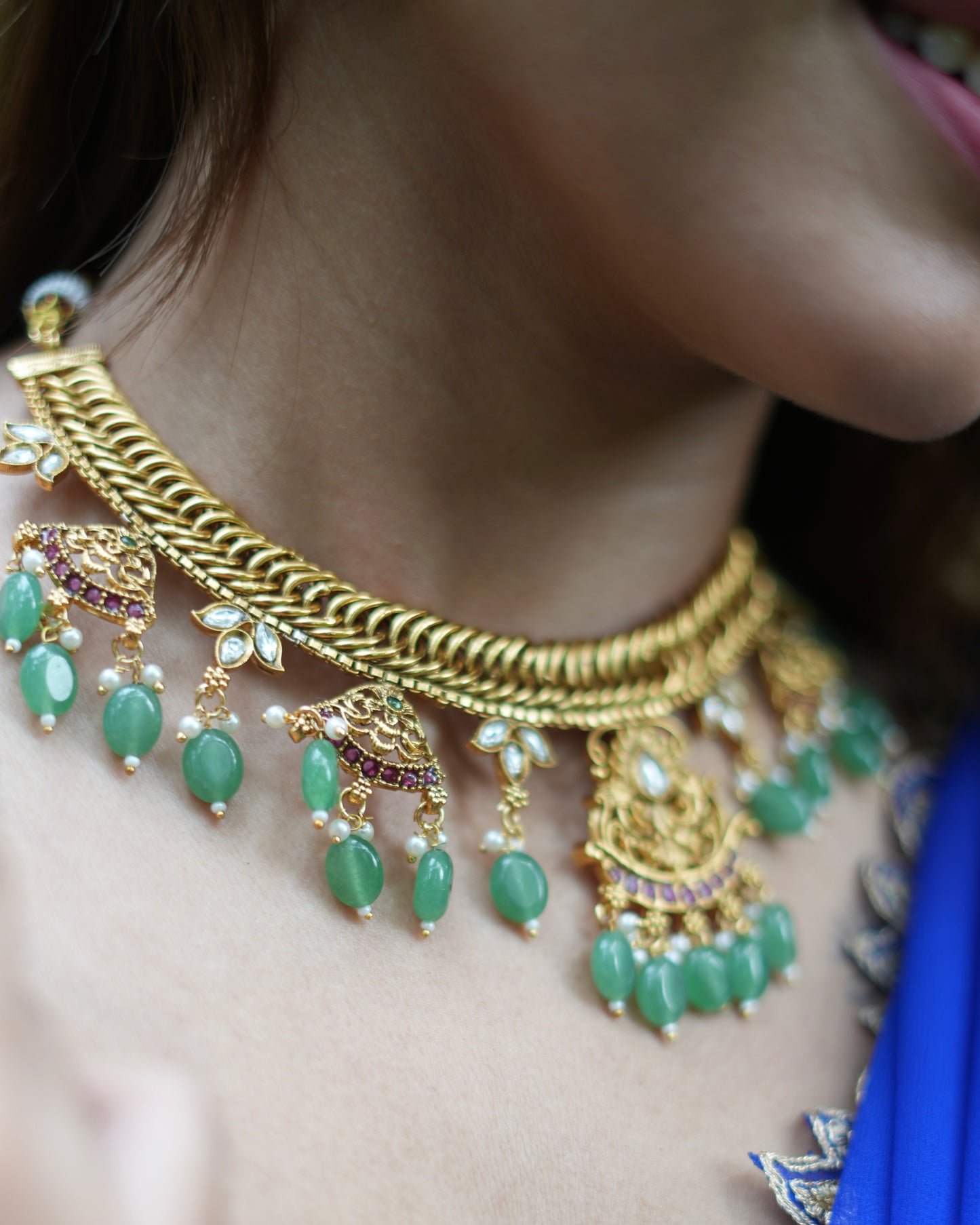 Devika temple necklace