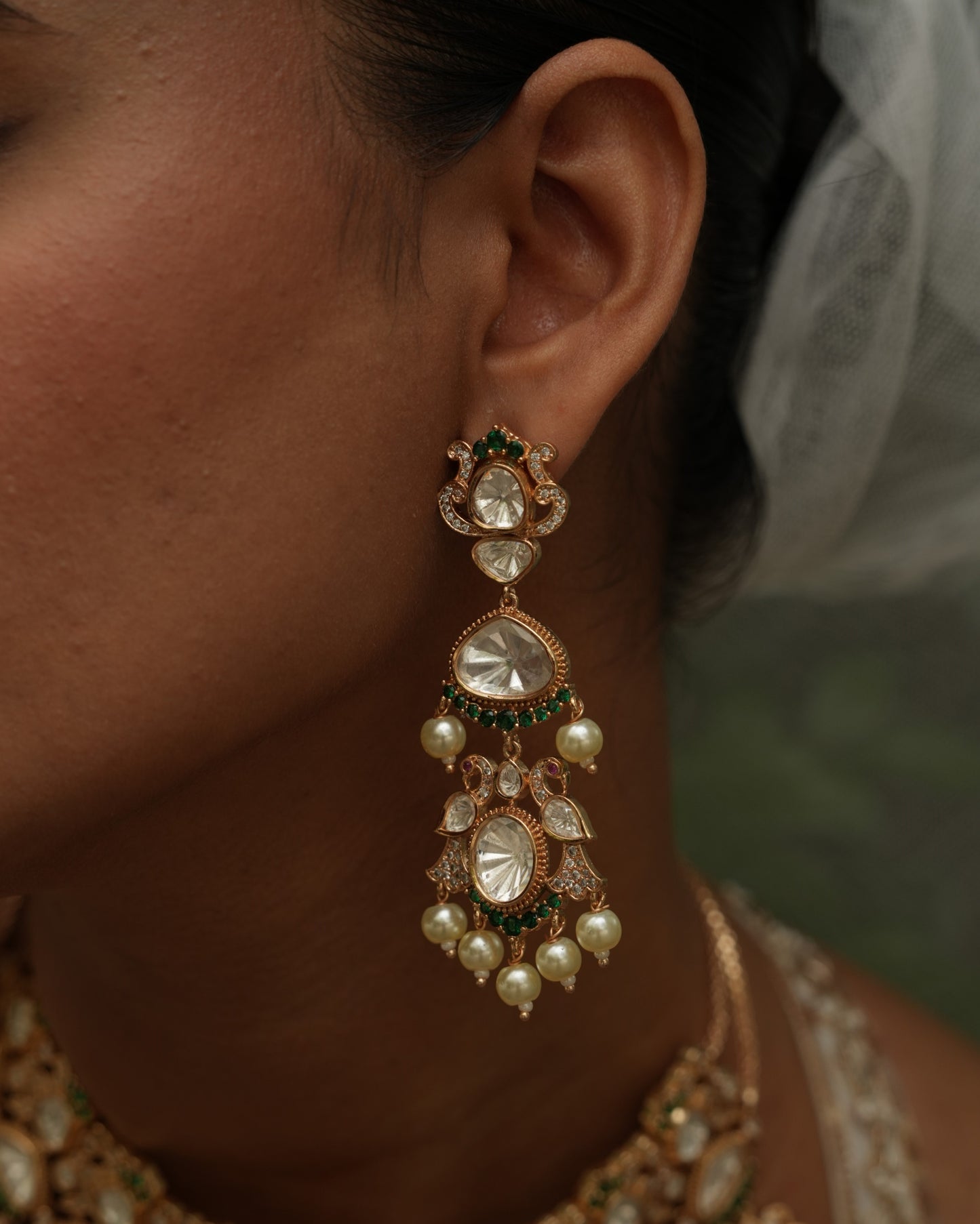 Lalima Gold Polki Statement Choker