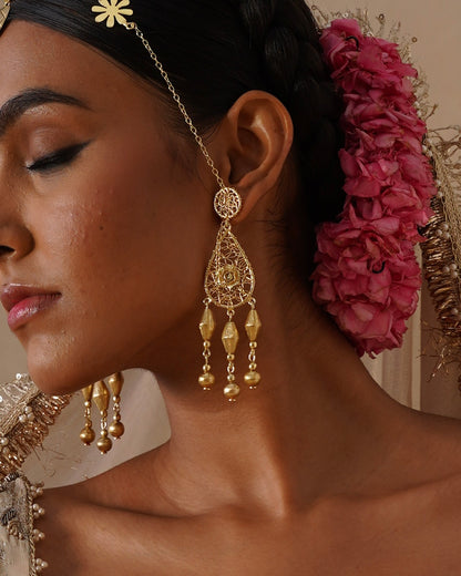 Saanjh – Santhal Floral Earrings