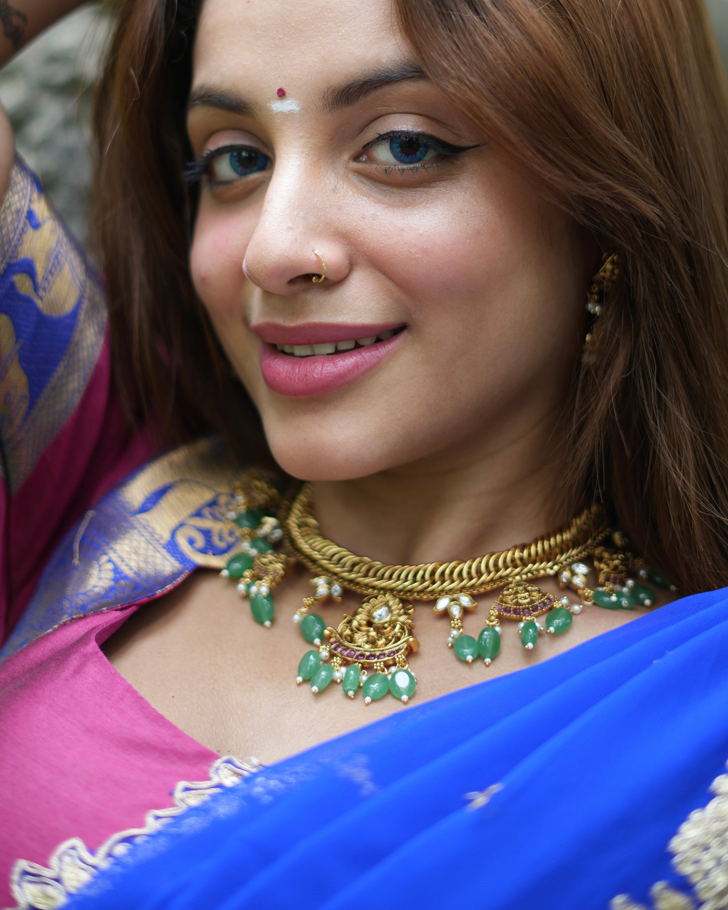 Devika temple necklace